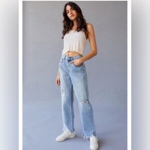 NWT, BDG Urban Outfitters, high waisted Cowboy Jeans, size 25, soft, best color